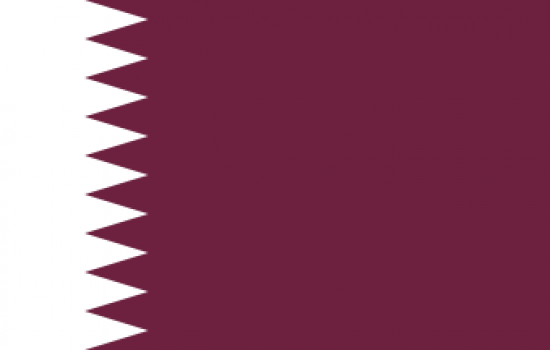 Qatari Riyal Flag